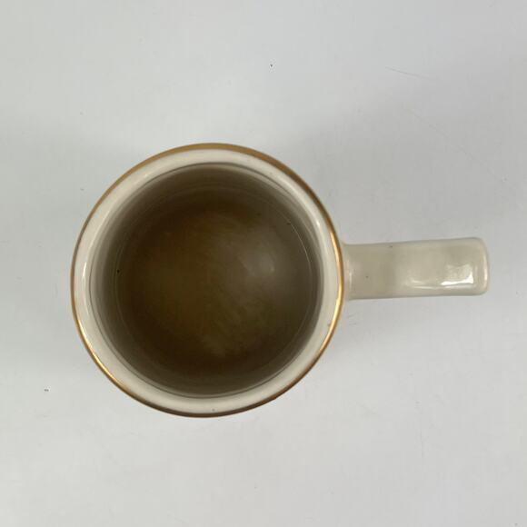 NYU University of New York Beer Mug Stein Coffee Cup Gold Trim Ceramic Vintage - Picture 5 of 9